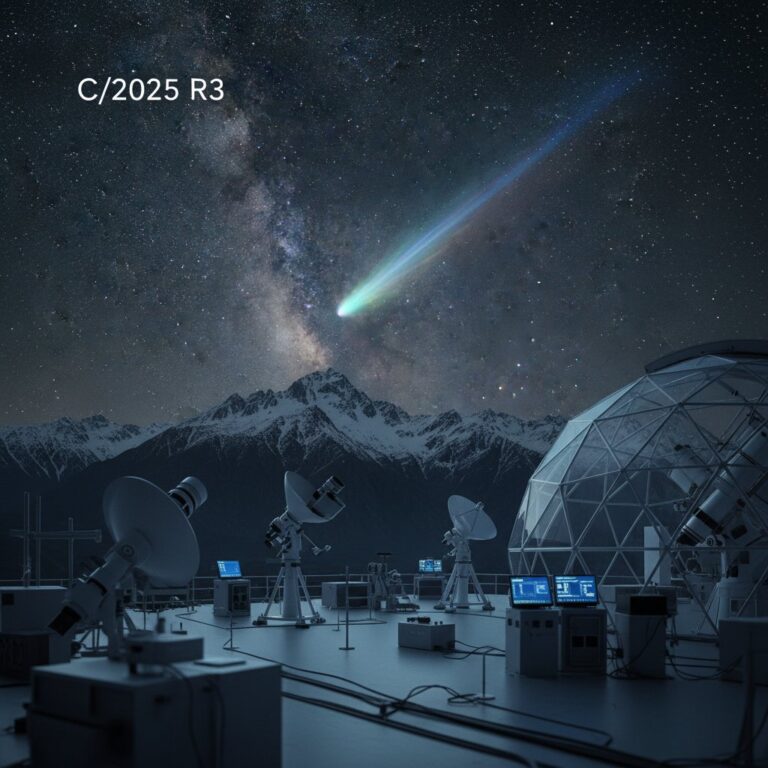 C/2025 R3 Blazes Over New Zealand’s Remarkables in Stunning Sky Show